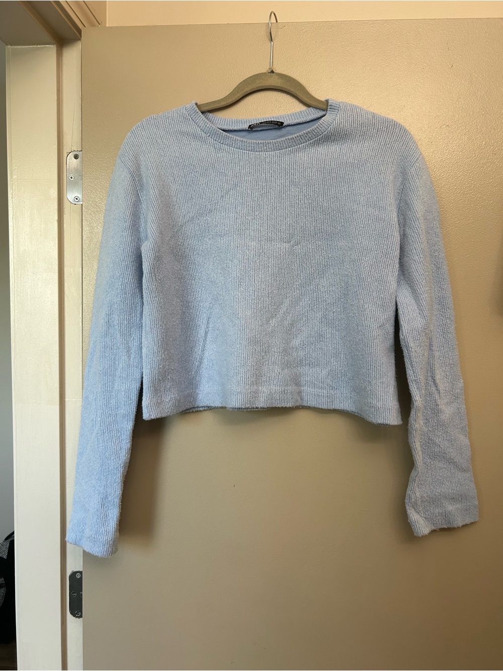 Zara Pale Blue Sweater